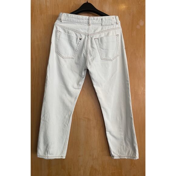 MM6 Maison Margiela Distressed Vintage Denim Size 42 - Picture 2 of 5